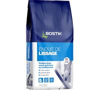 Bostik Enduit de Lissage Poudre - Sac de 5 kg | Lisse et Masque jusqu'à 2mm - Facile à Poncer - Tous Supports - Usage Intérieur - Blanc