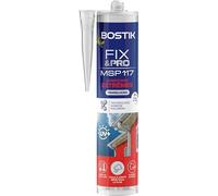 Bostik FIX&PRO MSP 117 Conditions Extrêmes Transparent - Mastic Colle et Joint - Collage Même Sous la Pluie - Très Résistant - Intérieur/Extérieur - MS Polymère - 290 ml