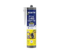 Bostik FIX&PRO MSP 118 Objets Lourds - Mastic Colle de Fixation Extra Fort - Intérieur/Extérieur - Tous Supports - Prise Immédiate en 5 secondes - MS Polymère - Blanc - Cartouche 290 ml