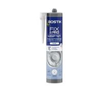 Bostik FIX&PRO MSP 121 Blanc - Mastic Colle Polystyrène et Toutes Moulures - Intérieur/Extérieur - Tous Supports - MS Polymère - 290 ml