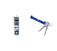 Bostik FIXPRO - Mastic Auto et Bateau MSP 104 - Colle et Joint & Alyco 198805 Pistolet renforcé de 225 mm pour tubes de silicone et mastic