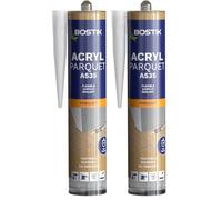 Bostik Joint Acryl Parquet - Chêne Clair - Mastic Colle Acrylique Spécial Parquet - Finition Pour Parquet et Sols Stratifiés - Séchage rapide - Ponçable & Compatible Tous Vernis - 300 ml