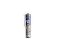 Bostik Joint Acryl Parquet - Gris- Mastic Colle Acrylique Spécial Parquet - Finition Pour Parquet et Sols Stratifiés - Séchage rapide - Ponçable & Compatible Tous Vernis - 300 ml