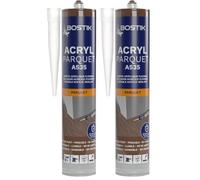 Bostik Joint Parquet, Mastic acrylique, Coloris Bois Exotique - Cartouche 300 ml (Lot de 2)