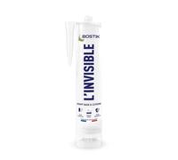 Mastic MS polymères sanitaire joint bain & cuisine transparent - BOSTIK L-INVISIBLE