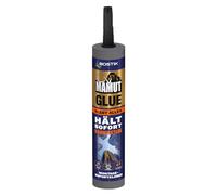 BOSTIK MAMUT GLUE Blanc - Colle universelle hybride, colle de montage rapide flexible sur tous les matériaux, pour l'intérieur et l'extérieur ainsi que sous l'eau et dans les conditions