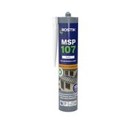 Bostik Mastic Colle de Fixation et d'Étanchéité MSP 107 Blanc - 290 ml | Collages Souples et Joints - Intérieur/Extérieur - Multi-Matériaux - Technologie MS Polymères - Sans Solvant ni Isocyanates