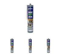 Bostik Mastic Colle de Fixation et d'Étanchéité MSP 107 - Collages Souples et Joints - Intérieur/Extérieur - Multi-Matériaux - Technologie MS Polymères - Sans Solvant ni Isocyanates - Blanc - 290 ml