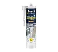Bostik Mastic d’Étanchéité Joint Parfait Maçonnerie et Portes - 280 ml | Jointe Tous Matériaux et Colmate les Fissures - Intérieur et Extérieur Sous Abri - Formule Acrylique - Couleur : Acajou