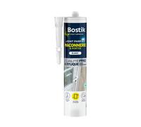 Bostik Mastic d’étanchéité Joint Parfait – Maçonnerie & Portes, Acrylique Blanc 280 ml