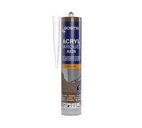 Bostik Joint Acryl Parquet - Bois Exotique- Mastic Colle Acrylique Spécial Parquet - Finition Pour Parquet et Sols Stratifiés - Séchage rapide - Ponçable & Compatible Tous Vernis - 300 ml