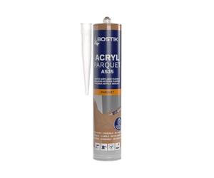 BOSTIK Mastic Spécial Joint et Finition Parquet - Hêtre Clair - 300 ml | Acrylique - Finition Pour Parquet et Sols Stratifiés - Séchage rapide - Compatible tous vernis