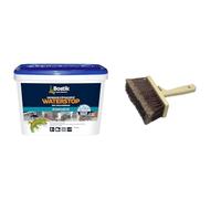 Bostik Membrane d'Étanchéité Waterstop - Jointe, Colle, Rebouche & NESPOLI Brosse rectangulaire avec fibre pvc pour encoller