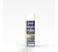 Bostik Mousse Polyuréthane P300 Foam’n’Fill B3 - Mousse Expansive Multi-Usage Isolation Thermique & Acoustique - Remplissage Cavités & Étanchéité - Haute Adhérence Tous Supports - 500 ml