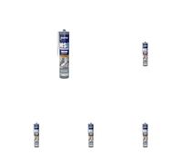 Bostik MS9 Original - Mastic de Fixation et Étanchéité - Colle et Joint - Formule MS Polymères - Intérieur/Extérieur - Couleur : Blanc - 1 Cartouche 300 ml (Lot de 5)