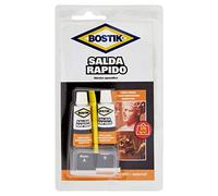 Bostik Soudarapide, colle à deux composants instantanée super forte Transparent blister 30 ml