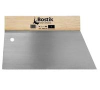 Bostik SPATULE n° 1-A2 pour Colles Acryliques, Spatule en Acier Inoxydable, Poignée en Bois, Application Précise et Uniforme de l'Adhésif sur Différentes Surfaces, Durable et Facile à Manipuler, 1
