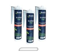 Bostik Superfix 3x 290ml - Mastic-Colle Hybride Élastique 870g