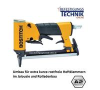 Bostitch 21697B-E Agrafeuse Roll 04-16mm pour Prebena Agrafe O Volet roulant Construction KL-30