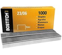 Bostitch 23-06-1M Lot de 1000 agrafes pour HD-3D/PHD-60/B310HDS Taille 12 x 6 mm