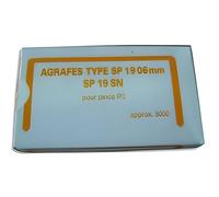 BOSTITCH Agrafes NºSP 19 06 pour P3 en boîte de 5000