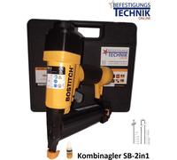 Bostitch Agrafeuse combinée SB-2IN1 15-40mm pour DeWalt DPSB2IN1-XJ Prebena E Agrafe Clous J BR-03 +