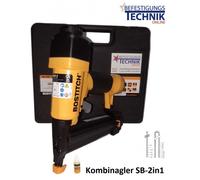 Bostitch Agrafeuse combinée SB-2IN1 15-40mm pour DeWalt DPSB2IN1-XJ Prebena E Agrafe Clous J BR-03 +