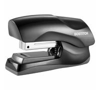 Bostitch Agrafeuse de bureau robuste, capacité de 40 feuilles, sans bourrage, demi-bande, tient dans la paume de votre main, pour salle de classe, bureau ou bureau, noir