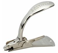 Bostitch Extracteur d'agrafes robuste pour bureau - Protection intégrée - Résistant à l'usure - Surface nickelée chromée