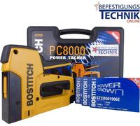Bostitch Hand Tacker PC8000/T6-KIT 06-14mm STCR5019 PowerCrown Case KL-65