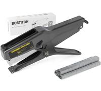 Bostitch Office B8 Pince agrafeuse robuste avec 1250 agrafes de 1/4", agrafeuse Bostitch en métal à bande complète pour carton, papier et tissu (capacité de 45 feuilles)