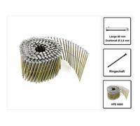 Bostitch Pointes annelée 2,80 x 80 mm 6000 pcs ( F280R80Q )