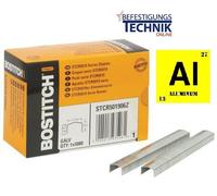 Bostitch STCR5019 Agrafes 6mm aluminium pour agrafeuse PC8000 T6 H30-8 PC2K P6C KL-65