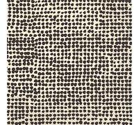Boston International IHR Marimekko Serviettes en papier pour déjeuner Serviette de table 6.5" x 6.5" Orkanen Lin/Noir