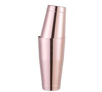 Boston Shaker Cocktail Set Couleur Cuivre Lesté Double Timbale 850ml + 530ml Acier Inoxydable Ensemble Tin on Tin Shaker Accessoires Barman Bartender Mixologie