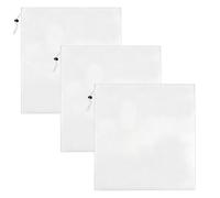 BosuLai Sac de Filtration, 3 Pcs Sac de Brassage Filtrant 46x40cm, Sacs de Brassage Réutilisable, Poche Filtrante avec Cordon, pour Vin, Bière, Filtre à Fruits, Lait Végétal, Tamis de Brassages