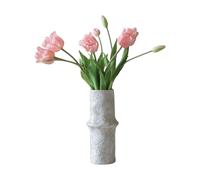 Botané Bouquet artificiel de tulipes Triumph Rose pâle. 10 pcs