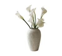 Botané Bouquet artificiel lys calla Blanc. 65 cm. lot de 8