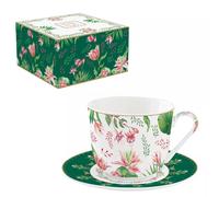 BOTANIC CHIC coffret déjeuner 40 n porcelaine