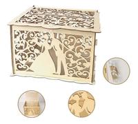 Bote Cartes de Mariage en Bois Bote Cartes de Mariage avec Serrure Bote Cartes de Mariage Bote Cartes de beige BOITE A DRAGEES