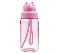 Botella Tritan 0,45 L. Tapón OBY, rosa