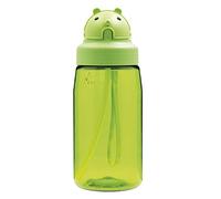 Botella Tritan 0,45 L. Tapón OBY, verde