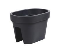botle Jardinière de Balcon Ovale - 39,5 cm - 12,3 l - Anthracite