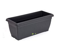botle Jardinière géante pour Balcon Anthracite 80 x 33 x 33 cm