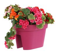 botle Jardinière Ovale pour Balcon Fuchsia 39,5 cm 12,3 l