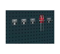 Bott bott Double pince à outils B60xP60xH2x6 mm pour plaques perforées Quantité:5
