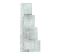 Bott bott Plaque perforée B1486xH457 mm gris clair RAL 7035 Quantité:1