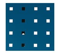 Plaque perforée Bott longueur 991 x largeur 457mm bleu gentiane RAL 5010 - 1402511 7.11