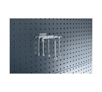 Bott Support sextuple l.170xP150mm galvanisé p. panneaux perforés BOTT Quantité:1