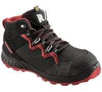 Botte de sécurité à lacets RUNNEX® S3-ESD TeamStar, noir/rouge